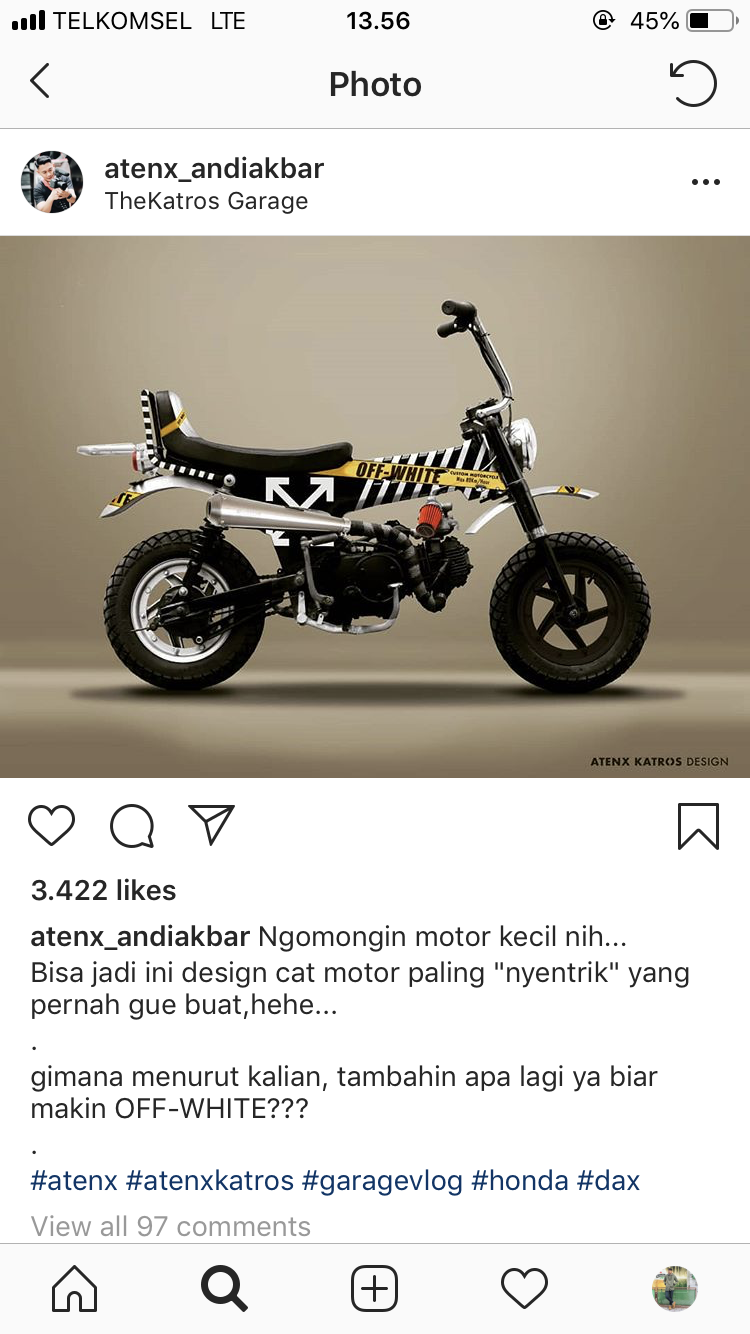Gibran Anak Jokowi Doyan Kustom Motor