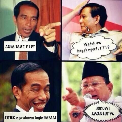 Satire politik, Meme Penghias Pemilu di Indonesia