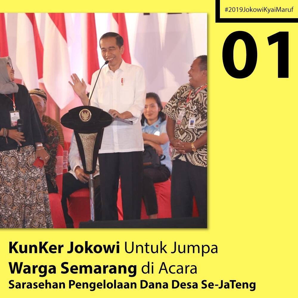 Jokowi: Dana Desa Besar, Jangan Kembali ke Kota atau ke Jakarta...