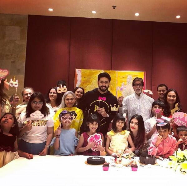 10 Potret Meriah Ulang Tahun Putri Aishwarya Rai-Abhishek Bachchan