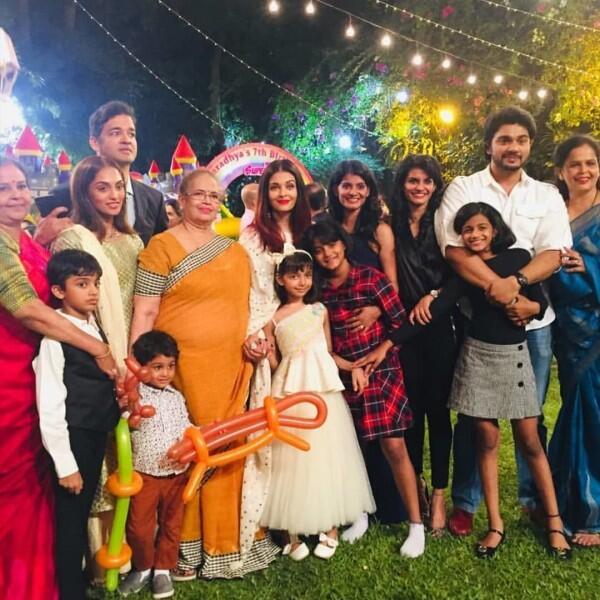 10 Potret Meriah Ulang Tahun Putri Aishwarya Rai-Abhishek Bachchan