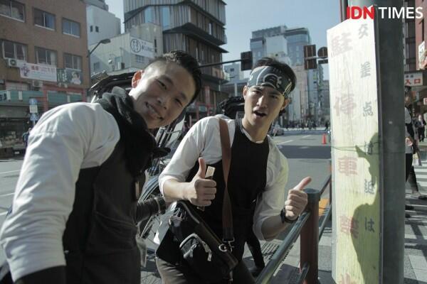 Asyiknya Ikut Rickshaw Tour, Naik Becak Tarik ala Bangsawan Jepang