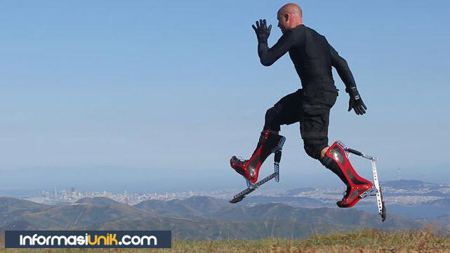 WOW ! Sepatu Boots Ini Bisa Sampai Kecepatan 40Km/Jam !