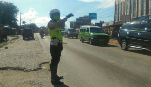 Cegah Lakalantas dan Kemacetan ,Polantas Banyuasin Lakukan Ini
