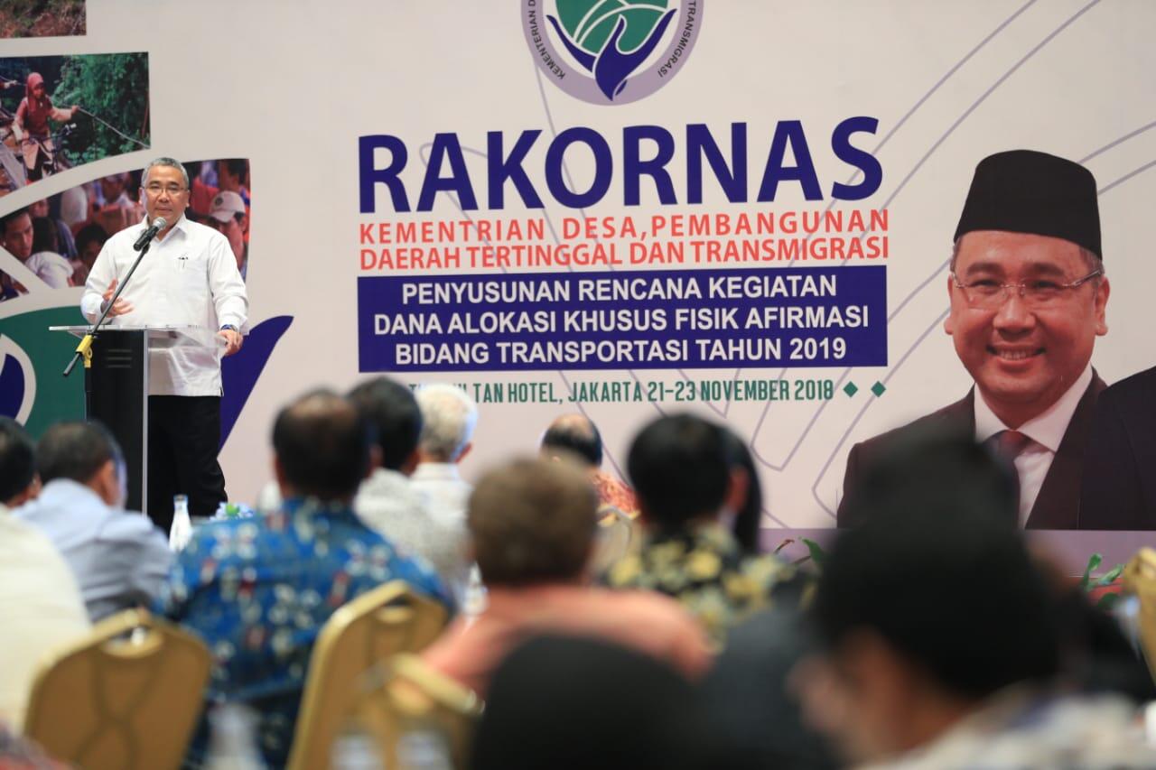 Menteri Eko: Utamakan DAK untuk Konektivitas Daerah Tertinggal