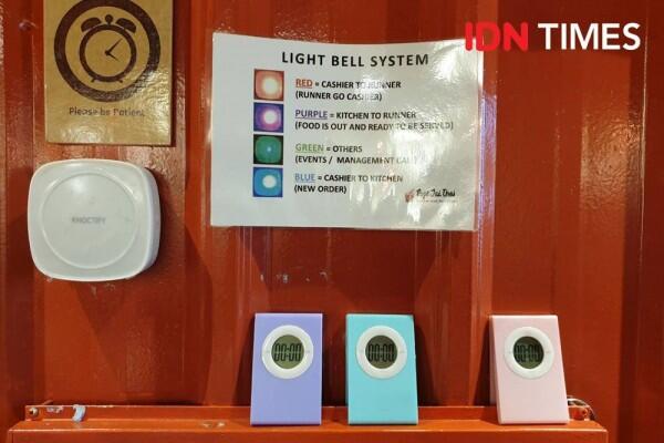 7 Tools di Resto Pope Jai Thai, Simple Tapi Membantu Pegawai Difabel