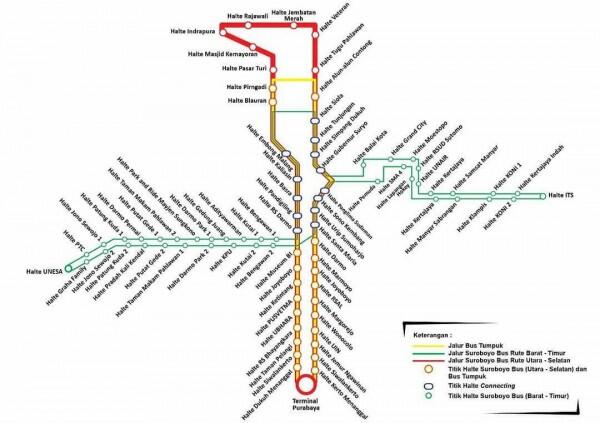 27 Potret Pengalaman Seru Naik Suroboyo Bus, Kamu Sudah Pernah?