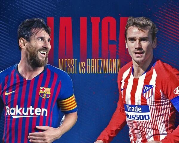 Preview Atletico Madrid Vs Barcelona, Duel Perebutan Tahta La Liga