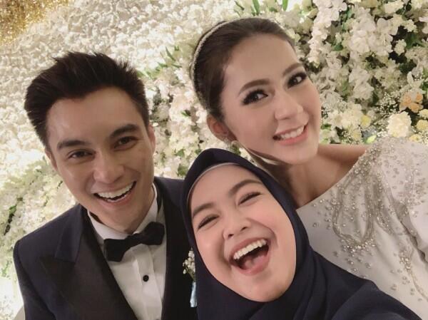 19 Potret Para Artis saat Hadiri Resepsi Baim Wong dan Paula Verhoeven