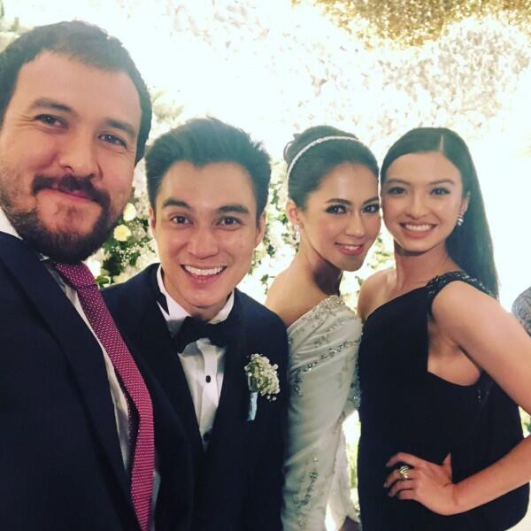 19 Potret Para Artis saat Hadiri Resepsi Baim Wong dan Paula Verhoeven