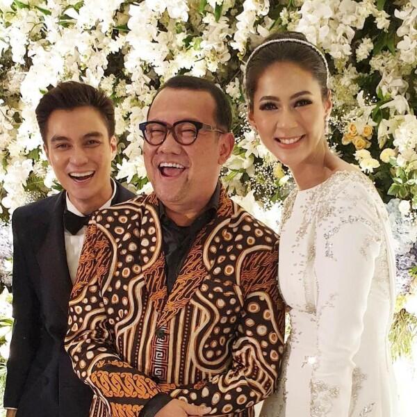 19 Potret Para Artis saat Hadiri Resepsi Baim Wong dan Paula Verhoeven