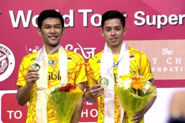 Juara! Inilah Perjalanan Fajar/Rian di Syed Modi Super 300
