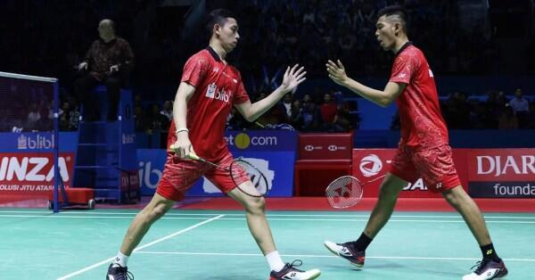 Juara! Inilah Perjalanan Fajar/Rian di Syed Modi Super 300