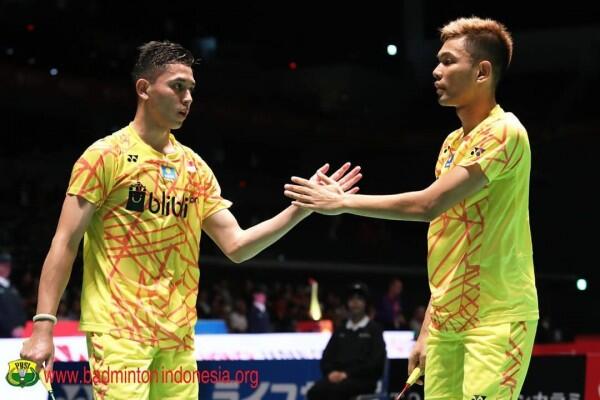 Juara! Inilah Perjalanan Fajar/Rian di Syed Modi Super 300