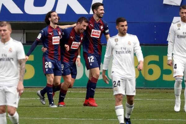 5 Fakta Menarik Kekalahan Telak Real Madrid dari SD Eibar