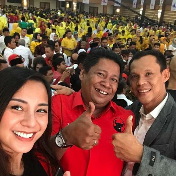 10 Gaya Kirana Larasati jadi Politisi, Bertemu Jokowi hingga Blusukan
