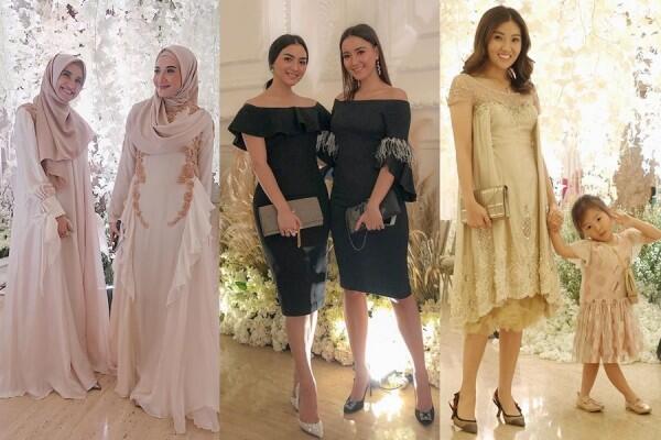Adu Fashion Artis Hadiri Resepsi Baim-Paula, Siapa Nih Paling Kece?