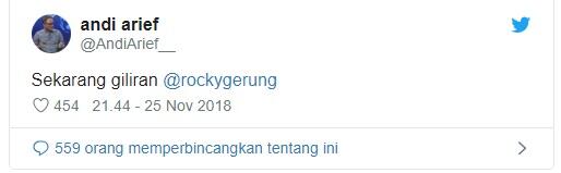 Beredar Surat Polisi Panggil Rocky Gerung