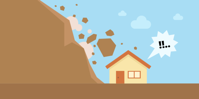 Tanah Longsor Di Perumahan Kalisari Jakarta Timur Akibat Hujan Lebat