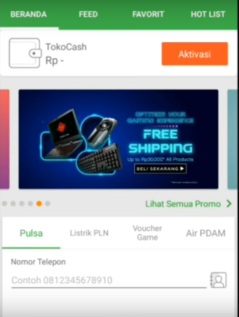Lumayan gan, dapet 1 juta Free dari Tokopedia tanpa berjualan