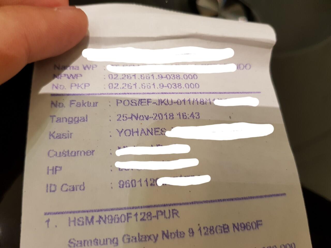 Barter Warna Samsung Galaxy Note 9 / Tuker Warna Note 9