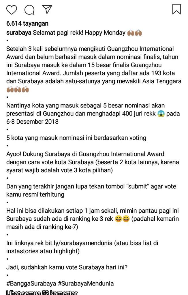 Risma &quot;Ngevlog&quot; demi Surabaya Dapat Guangzhou International Award 2018