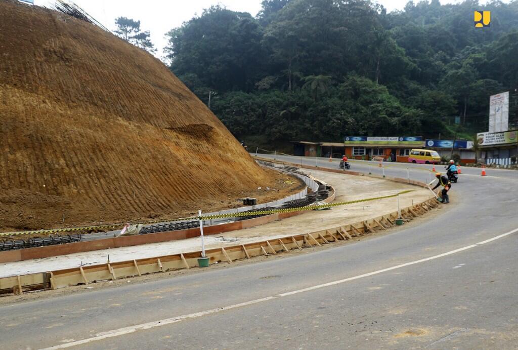 Kementerian PUPR Tangani Pelebaran Jalur Puncak Bogor