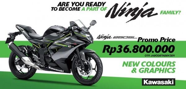 Heboh! Kawasaki Bandrol Ninja 250 SL Rp36,8 Juta