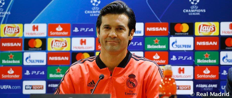 WAWANCARA SANTIAGO SOLARI SEBELUM PERTANDINGAN MELAWAN ROMA.