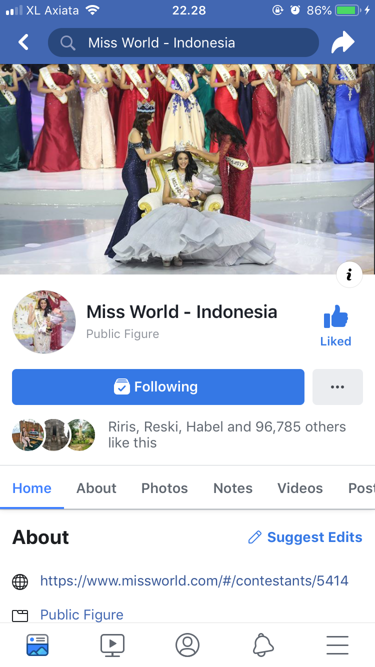 SATU HARI TERAKHIR VOTE MISS WORLD 2018