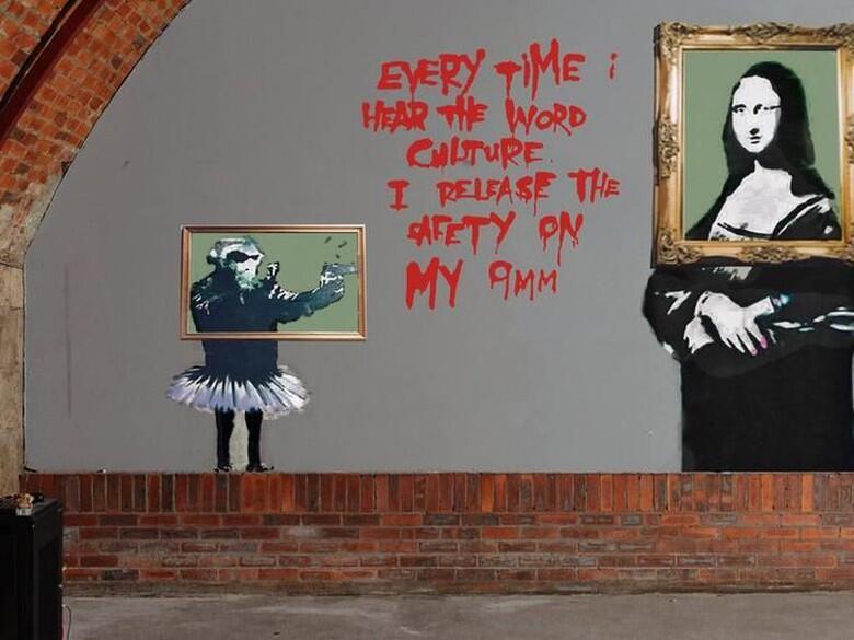 Usai Lukisan Rp 20 M, Banksy Posting Gambar Mirip Alat Kelamin