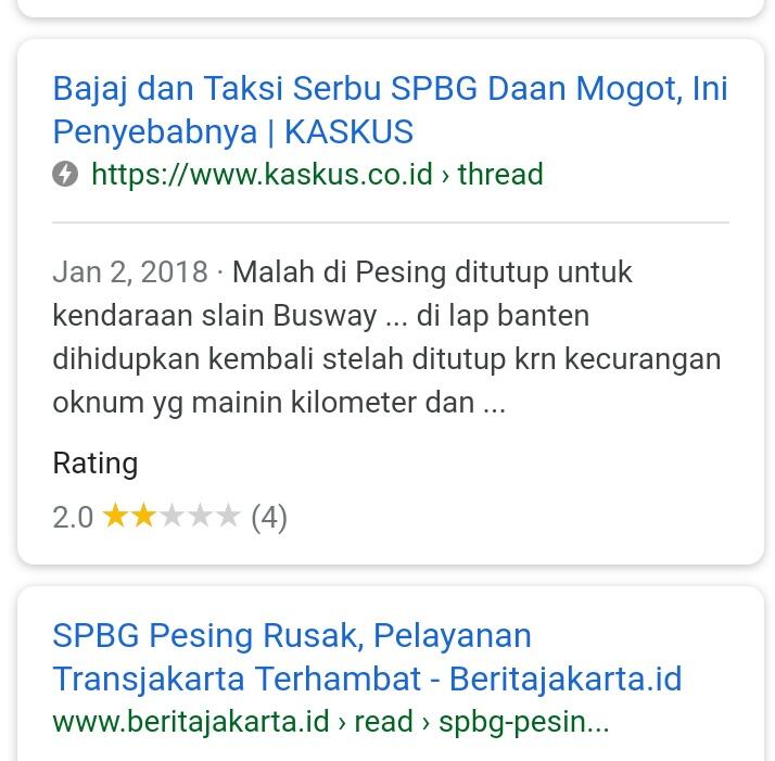 (Merge Thread) SPBG Di Jakarta Tolong Diperhatikan !
