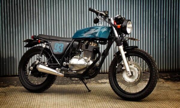 Melirik 5 Motor Tracker Karya Katros Garage, Builder Chopper Jokowi