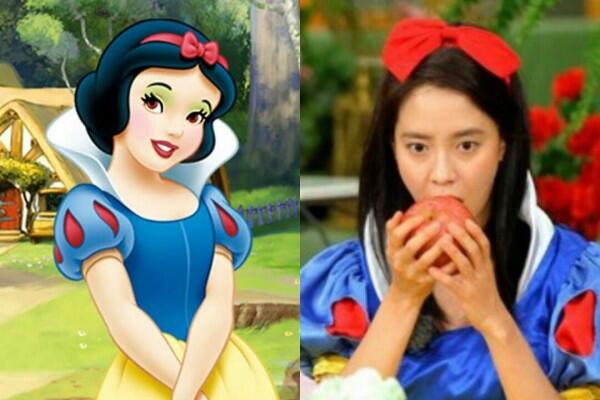 10 Potret Artis Korea Saat Bergaya Ala Snow White, Mana Paling Mirip?