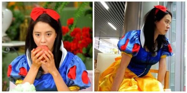 10 Potret Artis Korea Saat Bergaya Ala Snow White, Mana Paling Mirip?