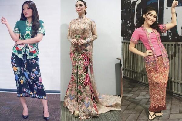 10 Adu Gaya Kebaya Artis Dangdut, Kasual sampai Mewah Penuh Payet!