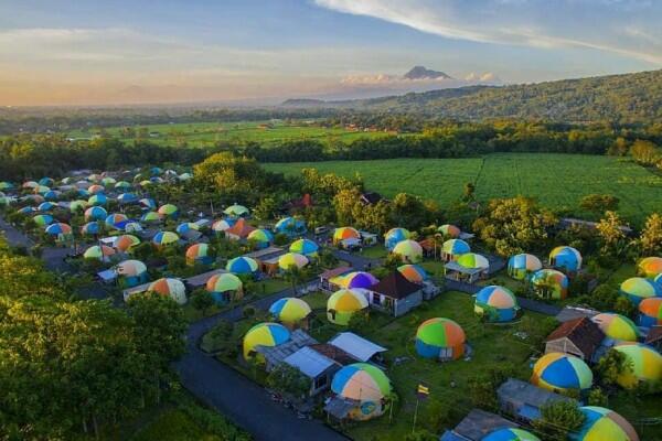 10 Potret Cantik Rumah Teletubbies di Yogyakarta, Instagramable Abis!