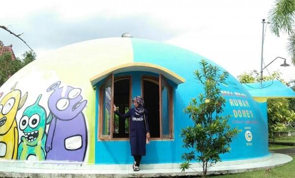 10 Potret Cantik Rumah Teletubbies di Yogyakarta, Instagramable Abis!