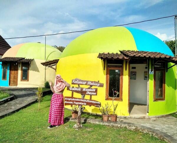 10 Potret Cantik Rumah Teletubbies di Yogyakarta, Instagramable Abis!
