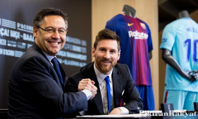 Kontrak Baru Messi Bikin Barcelona Jadi Tim Paling Boros di Dunia