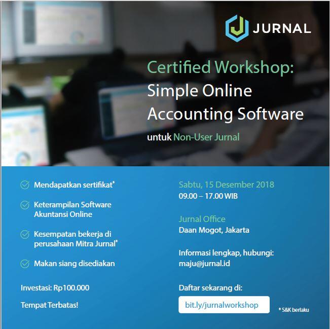 Jurnal.id Certified Workshop dan Penempatan kerja