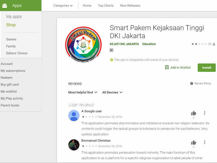 Smart Pakem dinilai memfasilitasi kaum intoleran