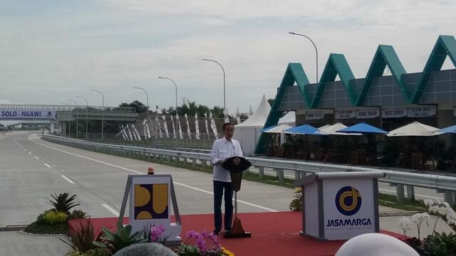 Tol Solo-Ngawi Beroperasi