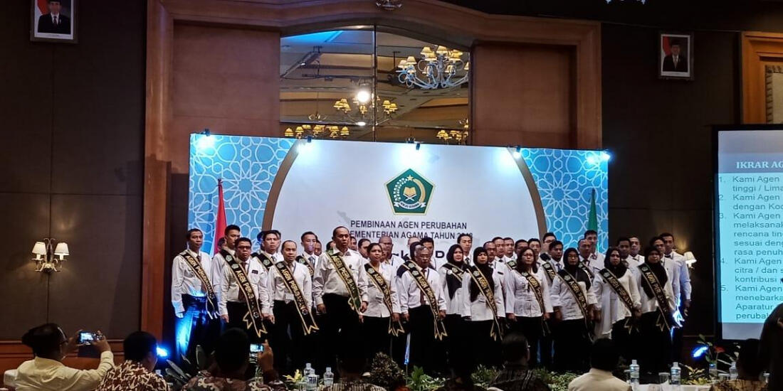Kemenag Bina 45 Agen Perubahan