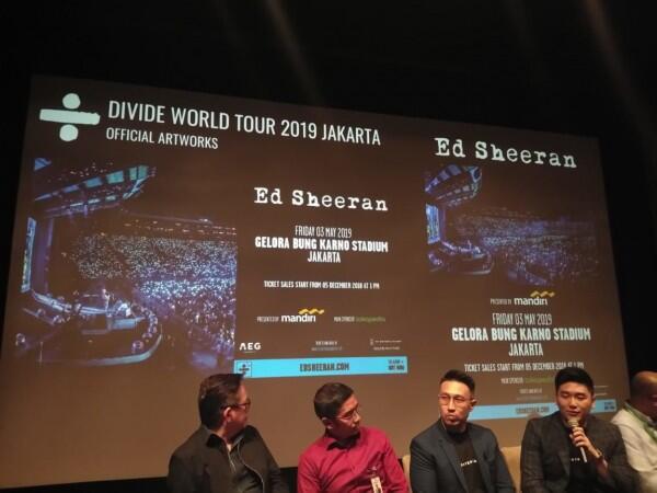Tiket Mulai Rp550 Ribu, 5 Hal Penting Konser Ed Sheeran di Indonesia