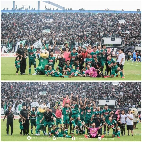 PSS Sleman Promosi ke Liga 1 2019!