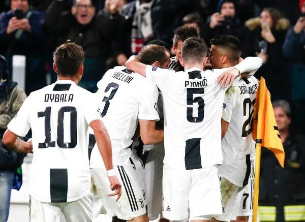 Liga Champions: Bertabur Kartu Kuning, Juventus Kalahkan Valencia 1-0