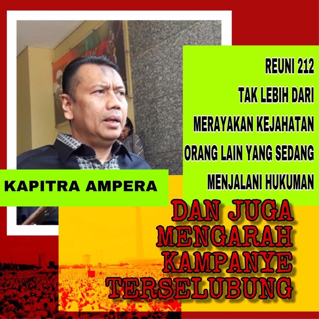 Rencana Aksi Kontemplasi 212 dan Kepentingan Politik di Balik Reuni 212