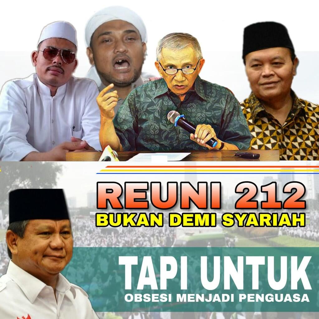 Seruan Kosong HRS dan Kepentingan Politik di Balik Reuni 212