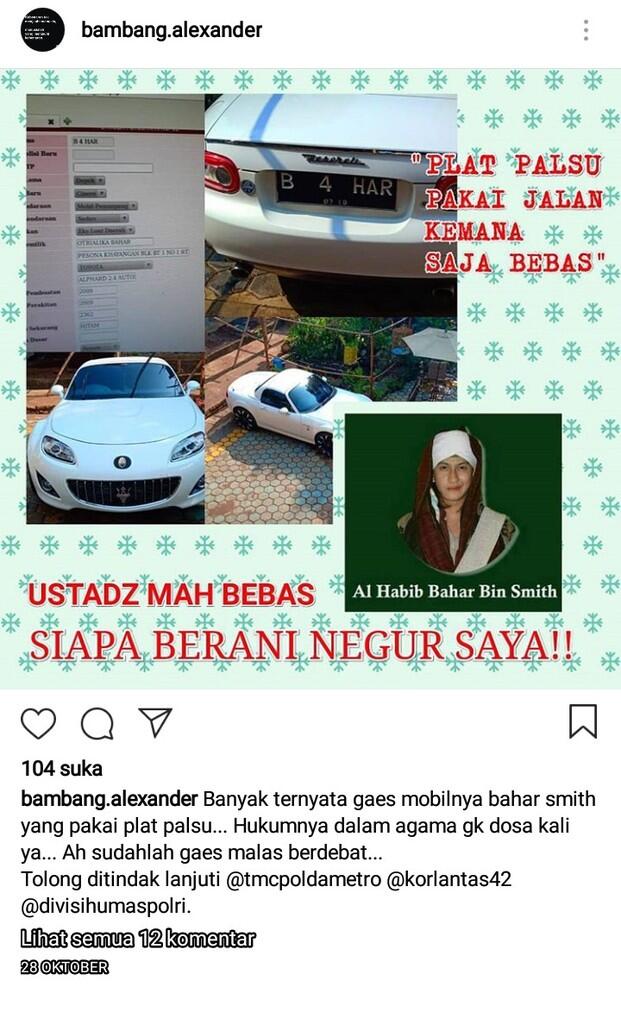 PKS Tak Percaya Kebenaran Video Habib Bahar yang Sebut Presiden Jokowi Banci